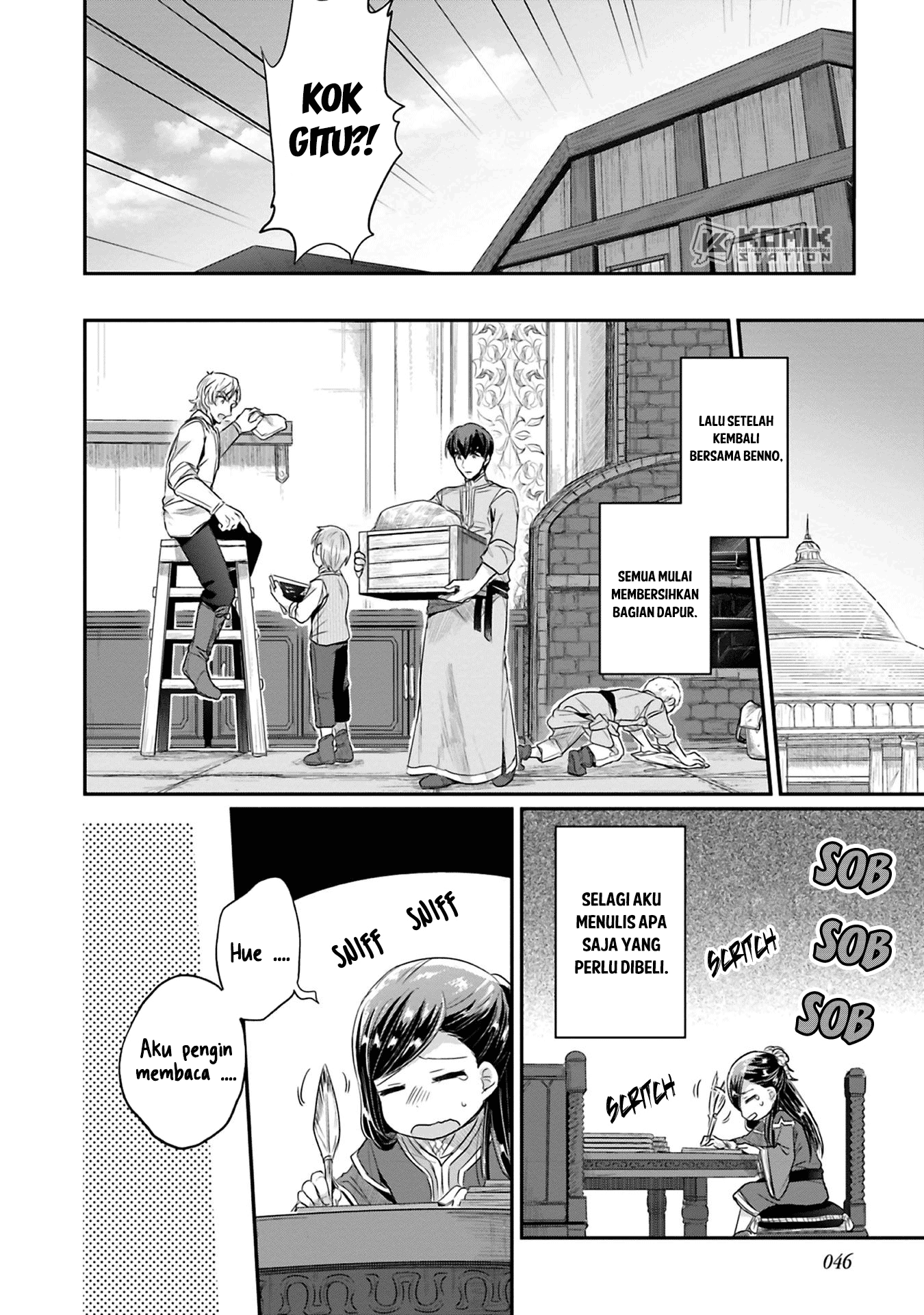 Honzuki no Gekokujou: Part 2 Chapter 06 Bahasa Indonesia